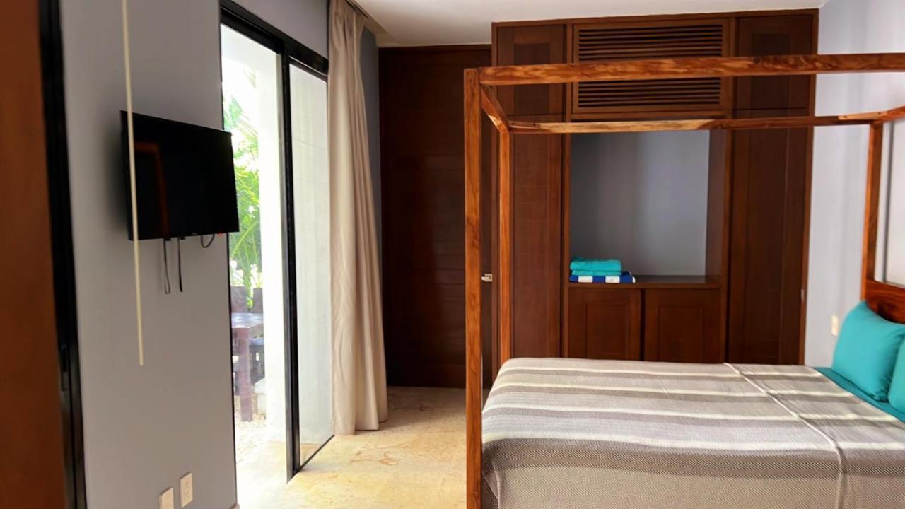 Apartamento Kin Tulum - Puerta Azul Luxury Exterior foto