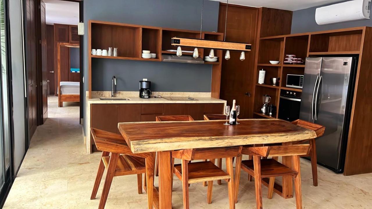 Apartamento Kin Tulum - Puerta Azul Luxury Exterior foto